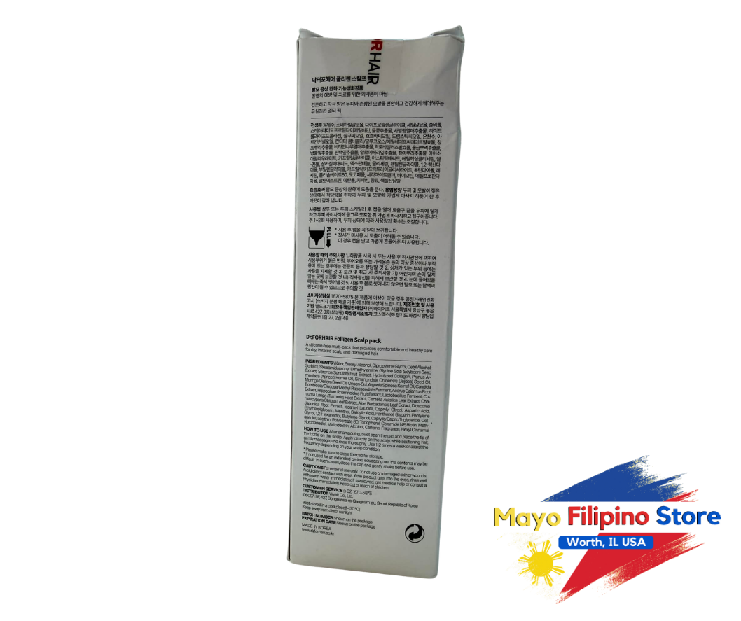 Folligen Scalp Pack Dr. For Hair 250ml