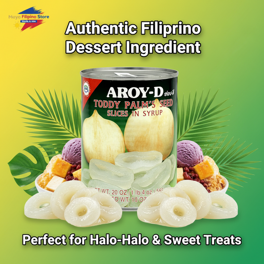 Aroy-D Toddy Palm's Seed Slices in Syrup