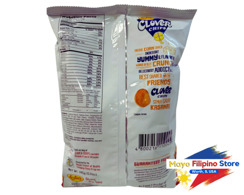 Leslie Clover Chips Cheesier Corn Snack 85g