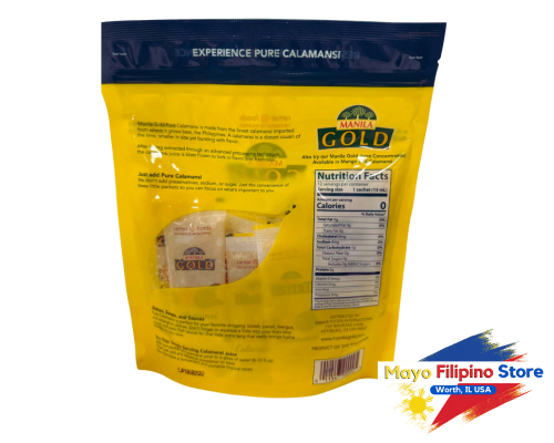 Manila Gold Pure Calamansi 12 packets