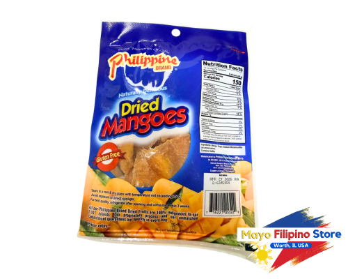 Philippine Brand Dried Mangos Chips 100g