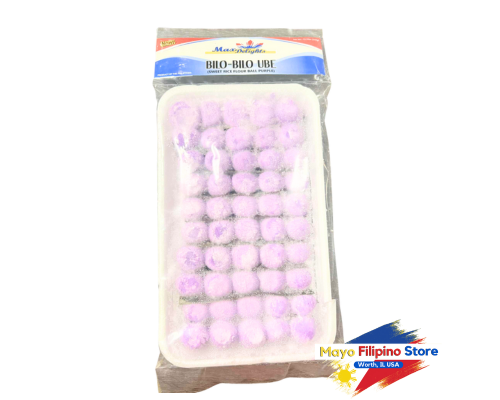 Max Delight Bilo Bilo Ube Sweet Rice Flour Ball Purple 350g