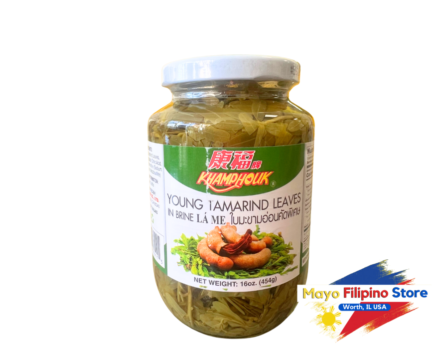 Pickled Young Tamarind Leaves
