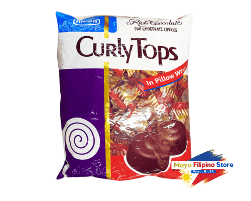 Curly Tops in Pillow Wrap Milk Chocolate