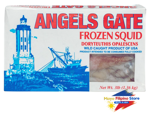 Angels Gate Frozen Squid 3lb 1.36kg