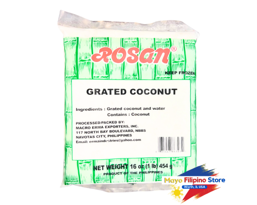 Rosan Grated Coconut 16oz Frozen