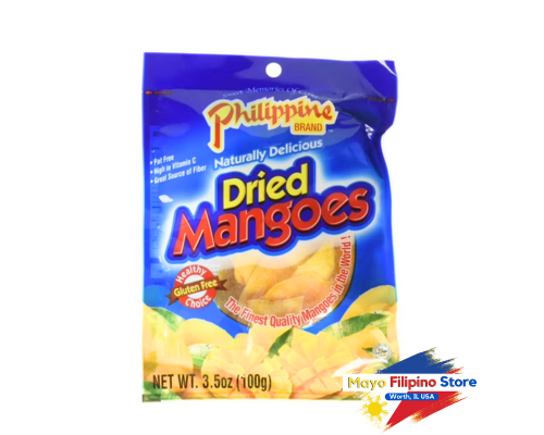 Philippine Brand Dried Mangoes Gluten Free 100g