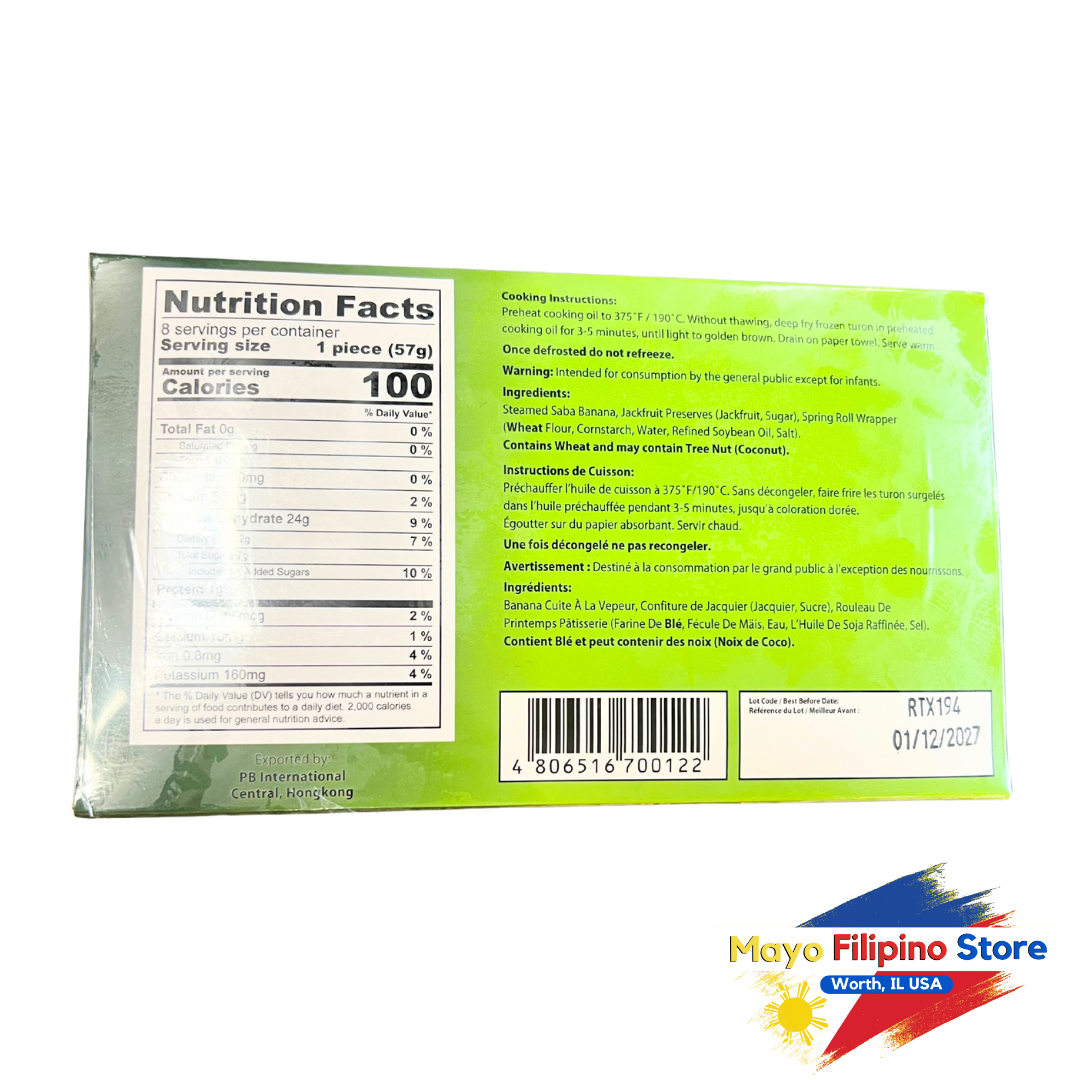 Turon Banana Roll with Jackfruit 1Lb