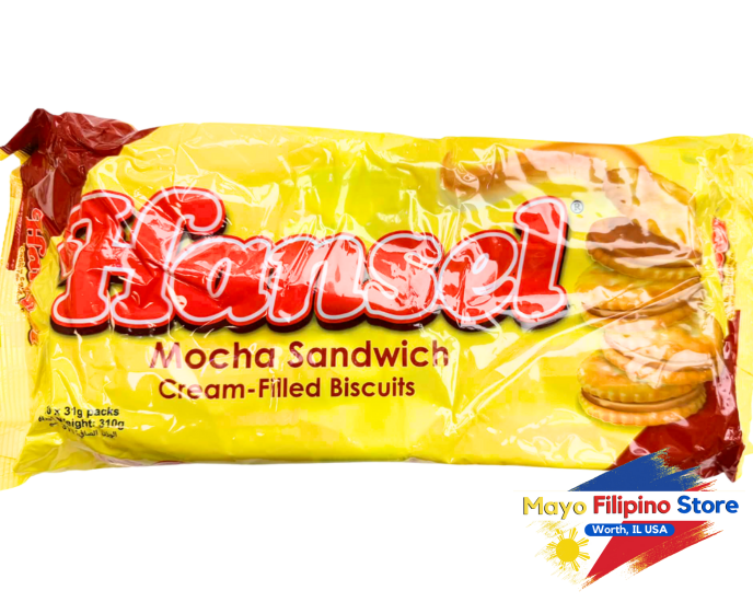 Hansel Mocha Sandwich Cream-Filled Biscuits 310g