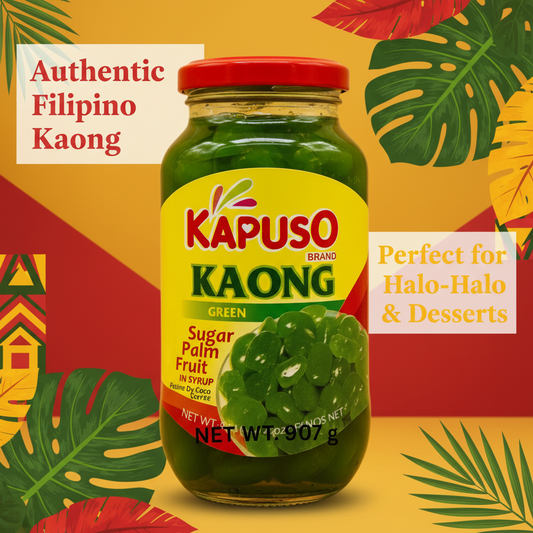 Kapuso brand Kaong green palm fruit