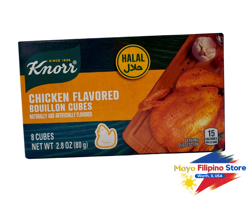 1 Knorr Chicken Bouillon Cube Equals