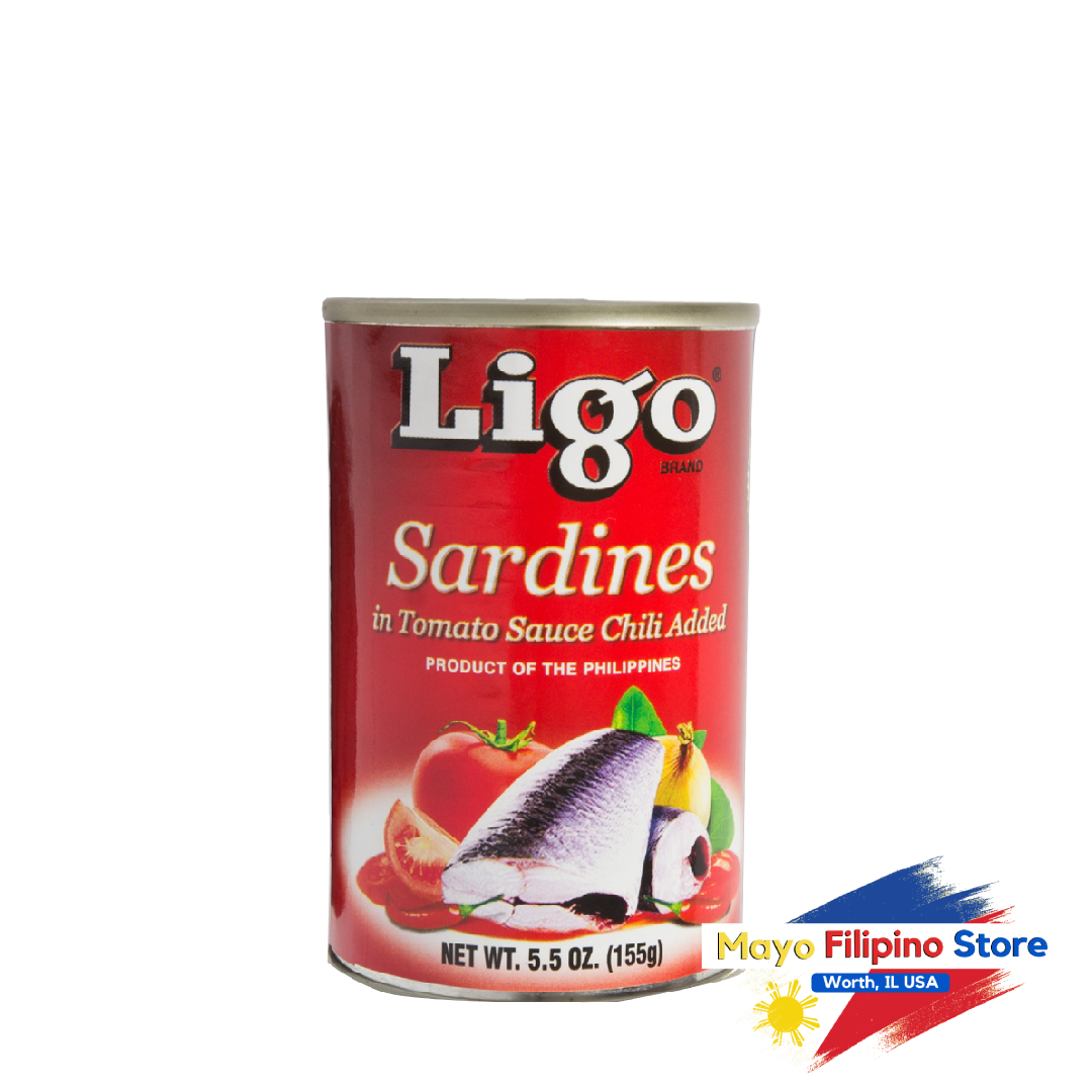 Ligo Sardines in Tomato Sauce Chili Added 155g