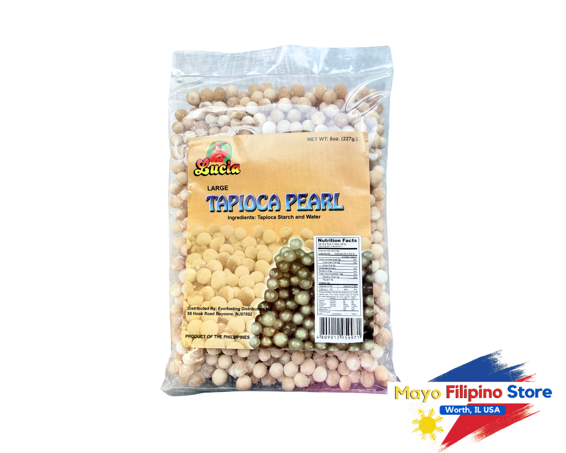 Lucia Large Tapioca Pearl White 8oz