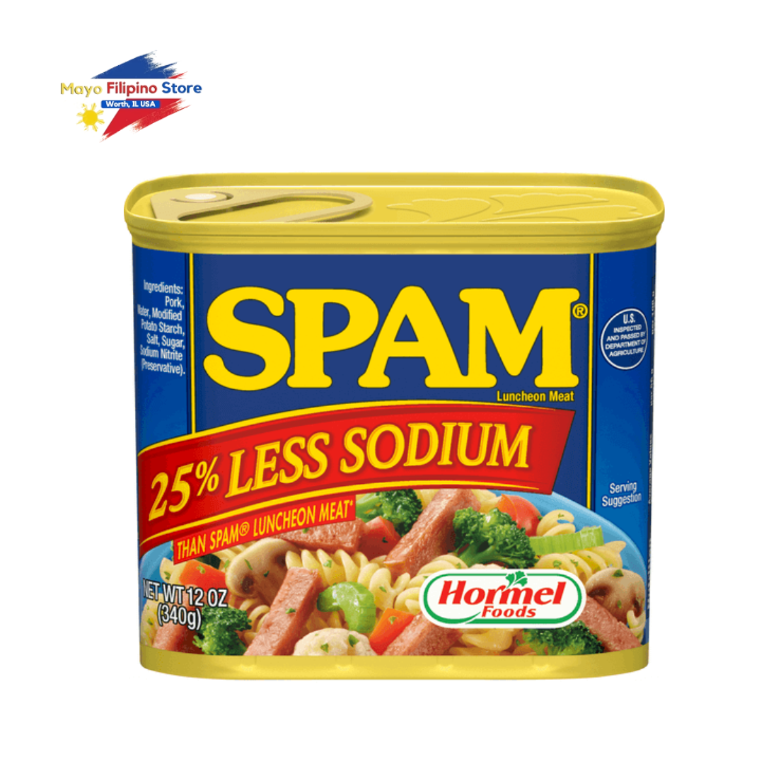 Spam 25% less sodium