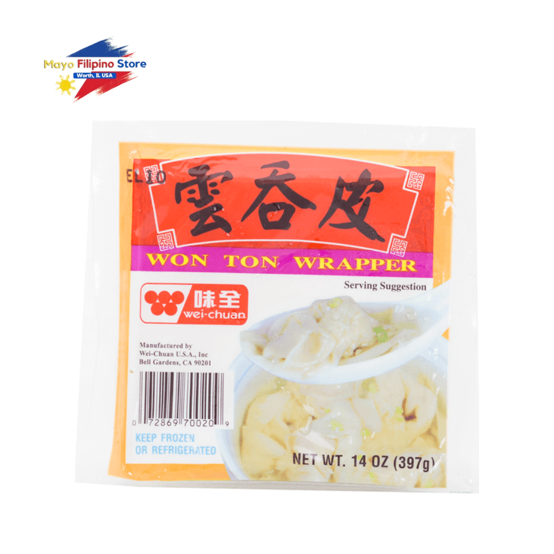 W.C. Won Ton Wrapper 14oz