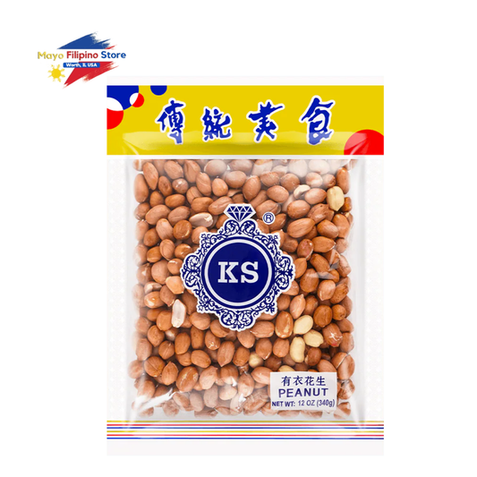 KS with skin Peanuts 12oz 340g