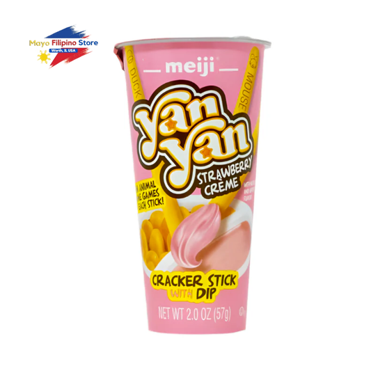 Yan Yan Strawberry Stick with Dip 57g