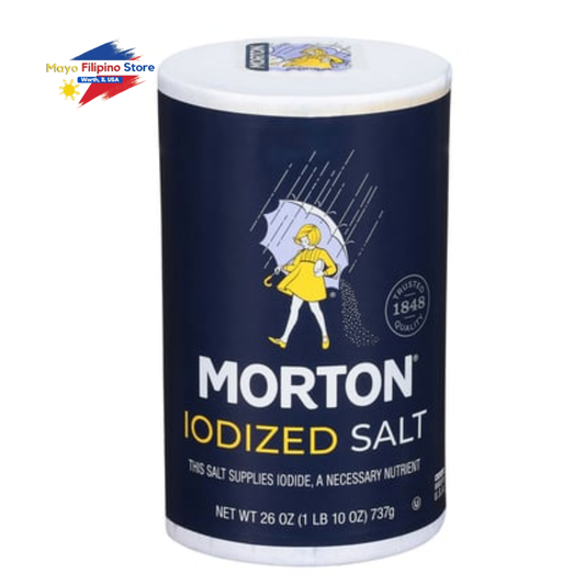 Morton Iodized Salt 26oz