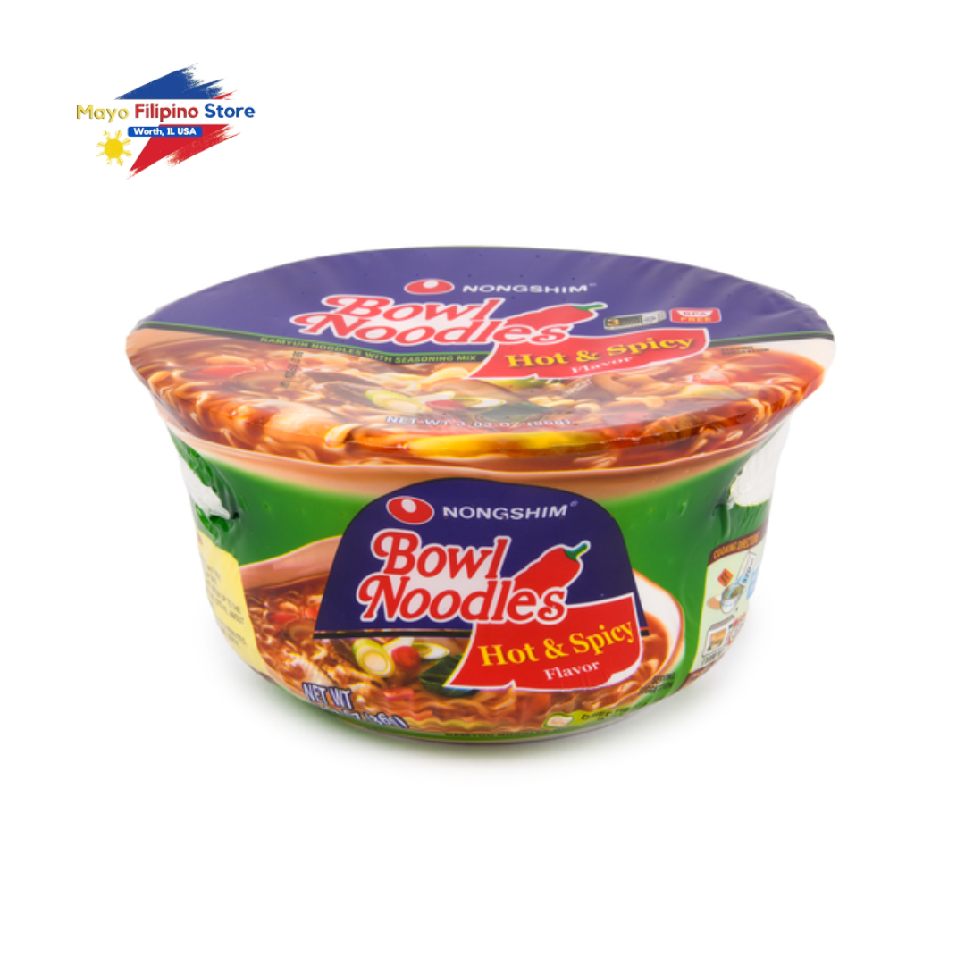Nongshim Bowl Noodles Hot & Spicy
