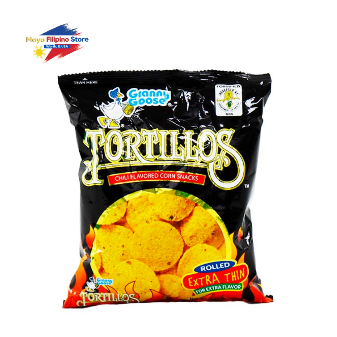 Granny Goose Tortillos Chili Flavored Snacks