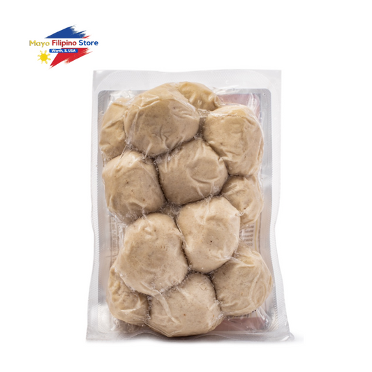 Packaged items from a Filipino store on a white background