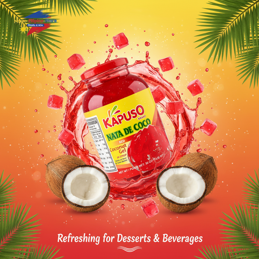 Nata de Coco red coconut