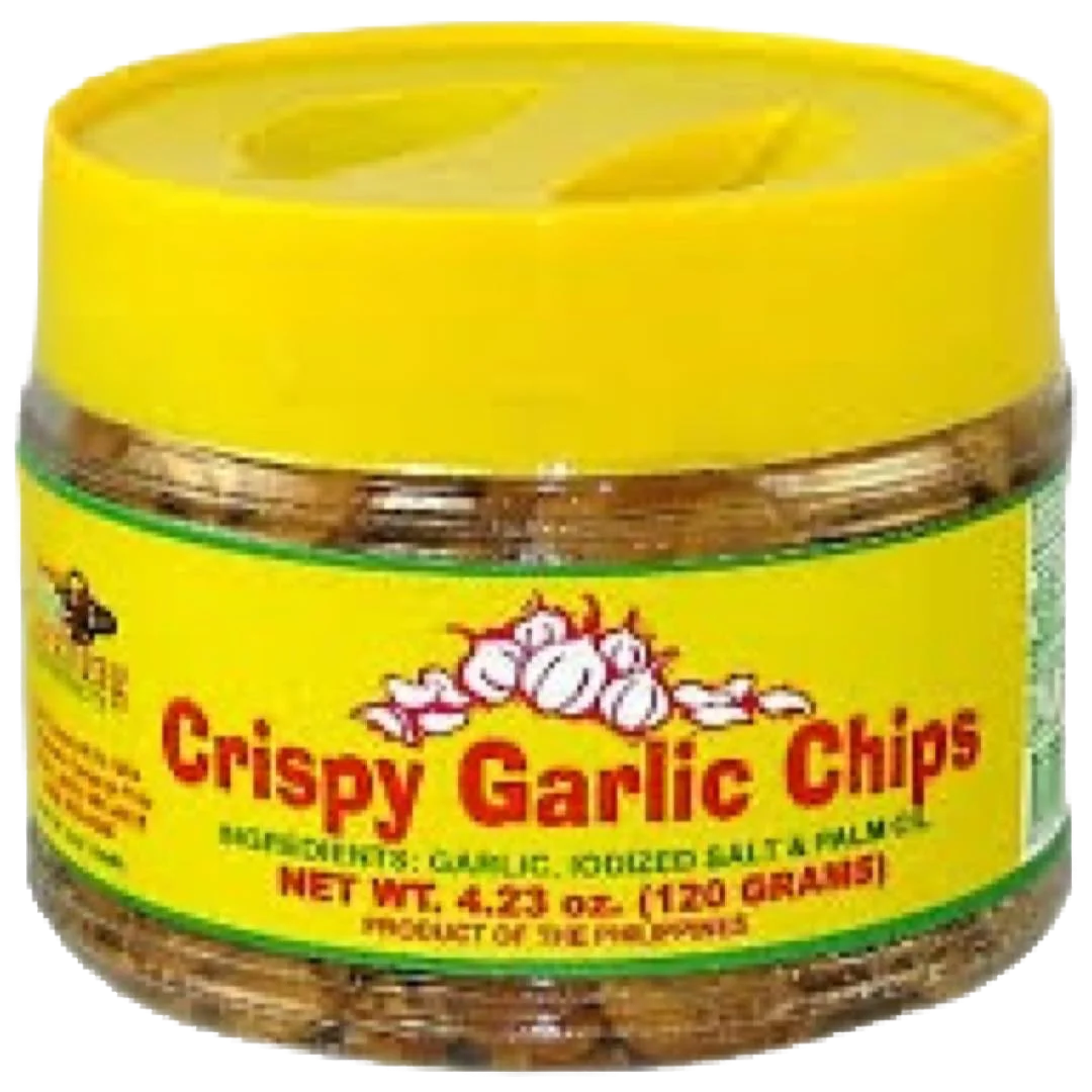 Lucia Crispy Garlic Chips - 120g