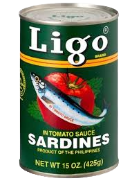 Ligo Sardines Green 425g