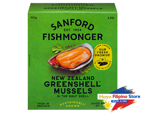 Sanford New Zealand Greenshell Mussels 2.0lb