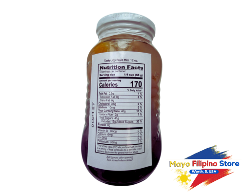 Tasty Joy Halo-Halo in Syrup 340g 12oz