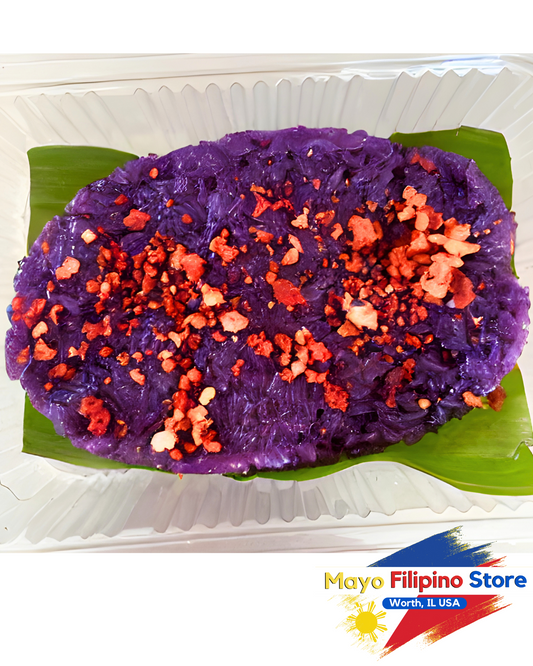 Ube Biko Sweet Filipino Sticky Rice Made to order Tray or Packs