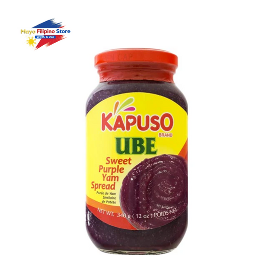 Kapuso Ube Sweet Purple Yam Spread - 12oz