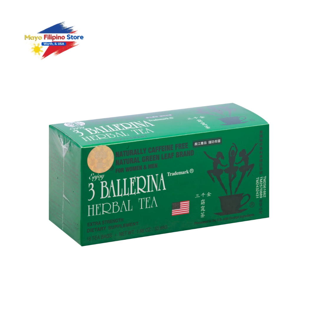 Ballerina Herbal Tea 3 Ladies Diet Tea 18 Teabags