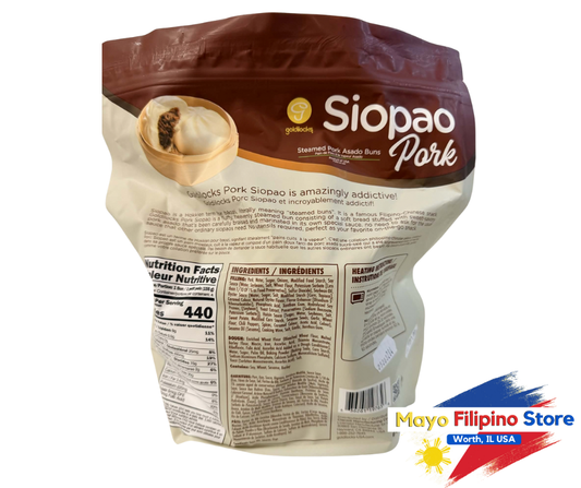 Goldilocks Siopao Asado Pork Steam Bun 4pcs