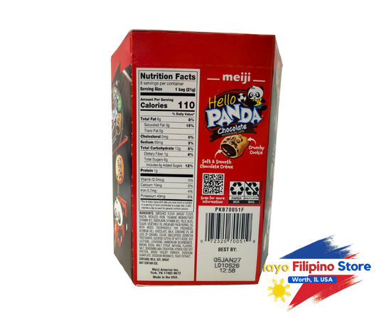 Hello Panda Chocolate 8 Bags 170g