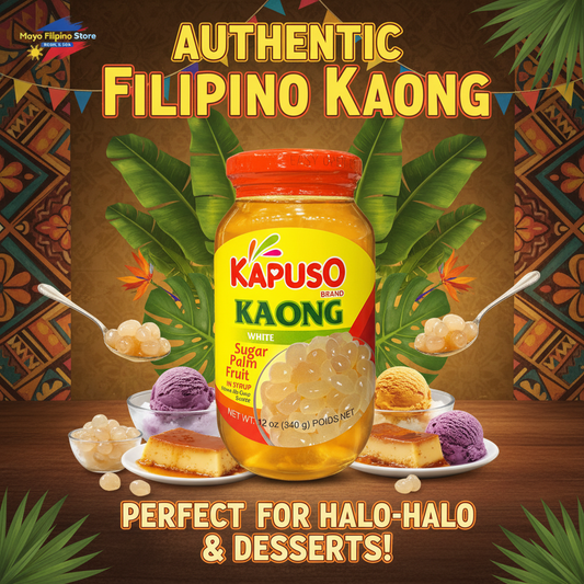 Kapuso brand Kaong white sugar palm fruit