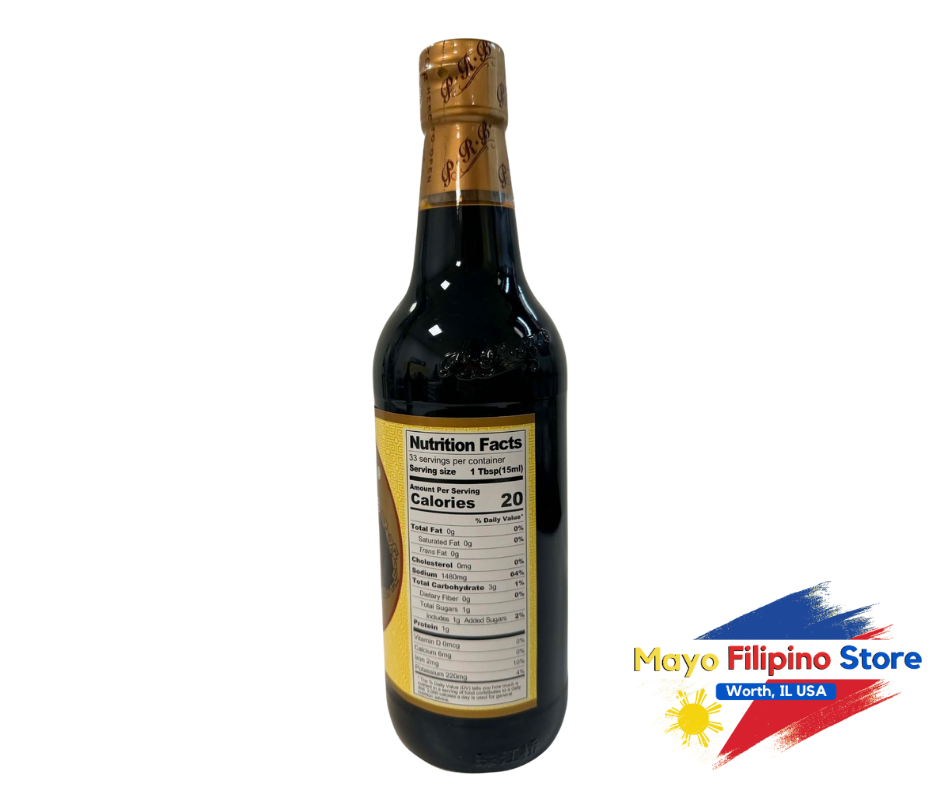 PRB Mushroom Flavored Superior Dark Soy Sauce 500ml