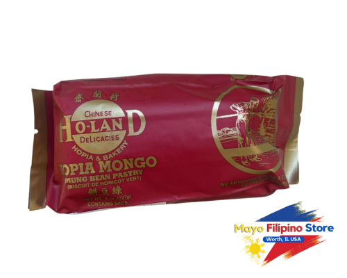 Holland Hopia Diced Monggo Mung Bean Pastry 8oz 227g