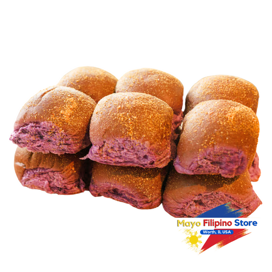 Ube Pan De Sal Valerio's Tropical Bakeshop