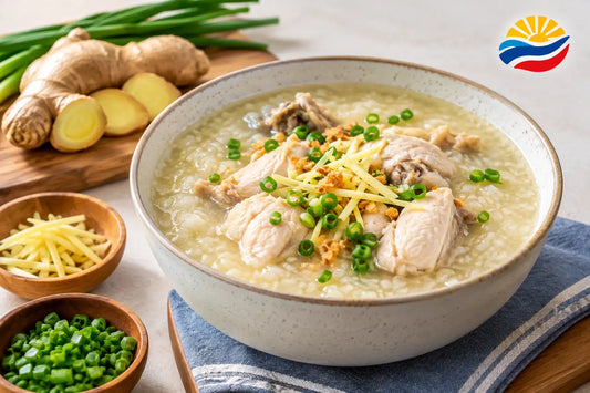 How to Make Arroz Caldo With Chicken and Ginger