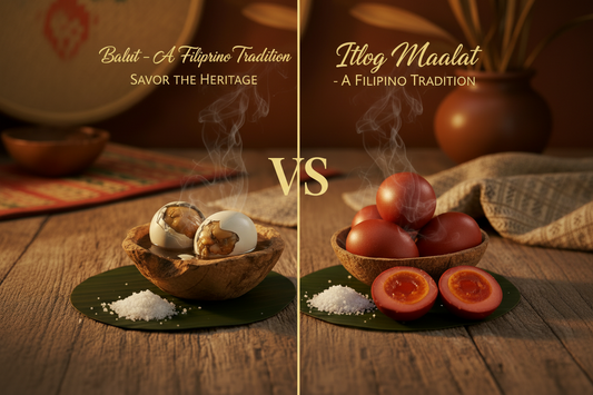 Balut vs Itlog Maalat Traditional Filipino Eggs