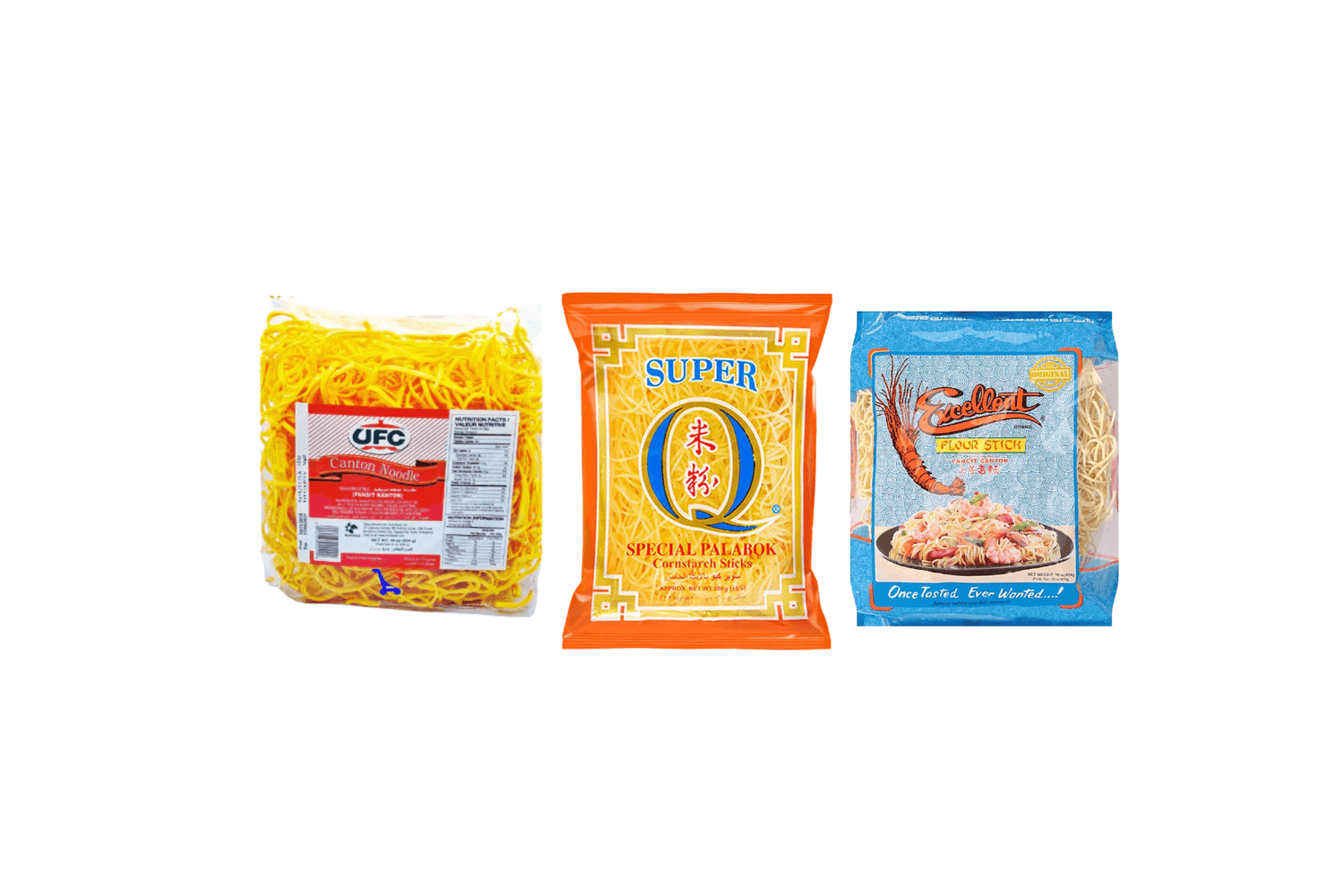 Filipino Rice Stick Noodles, Super Q, Excellent Flour Stick, UFC