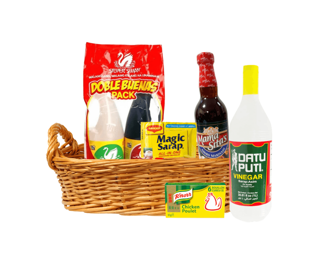 Filipino Seasonings, Suka, Toyo, Magic Sarap, Vinegar, Knorr