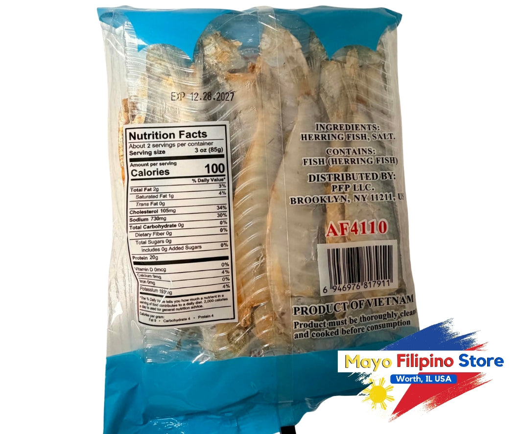 Primpfood Dried Herring Fish Tunsoy 7oz