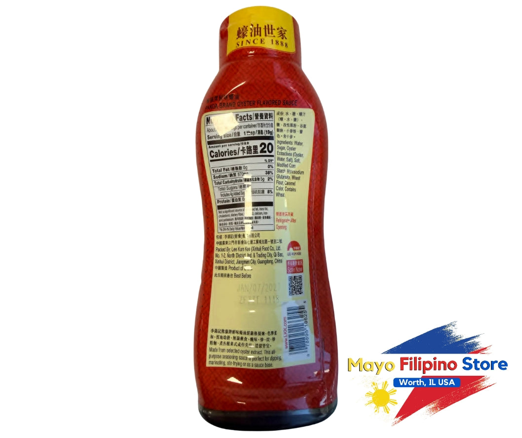 Panda Oyster Sauce Easy Squeeze 580g