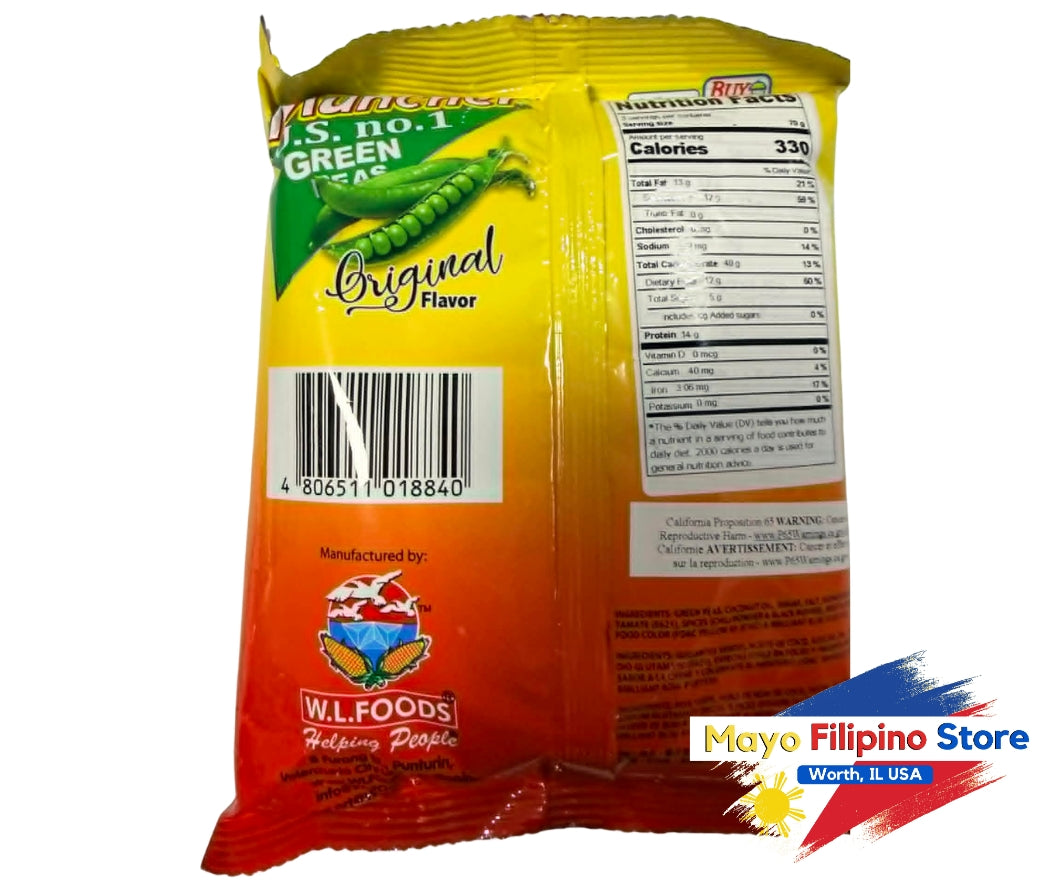 Muncher Green Peas 200g