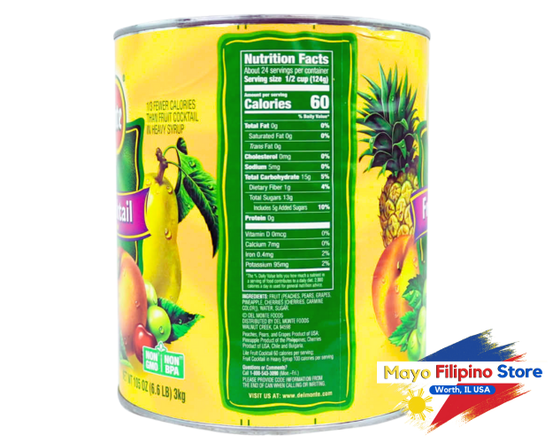 Del Monte Fruit Cocktail BIG 105oz