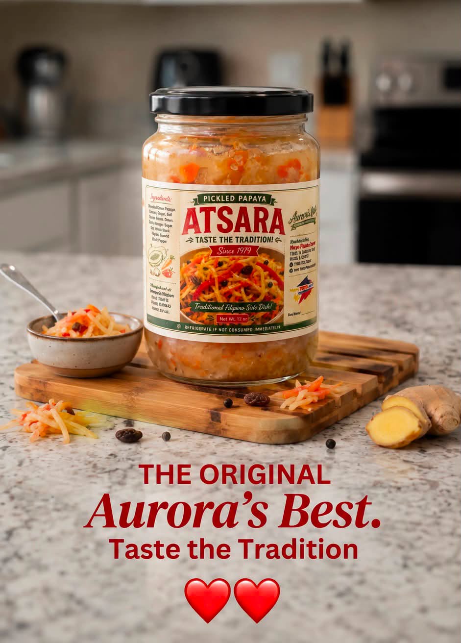 Aurora's Best Filipino Atsara in a Jar 680g
