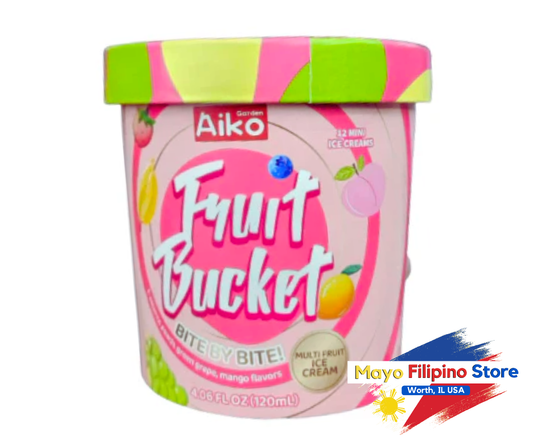 Aiko Fruit Bucket Ice Cream 4.06oz