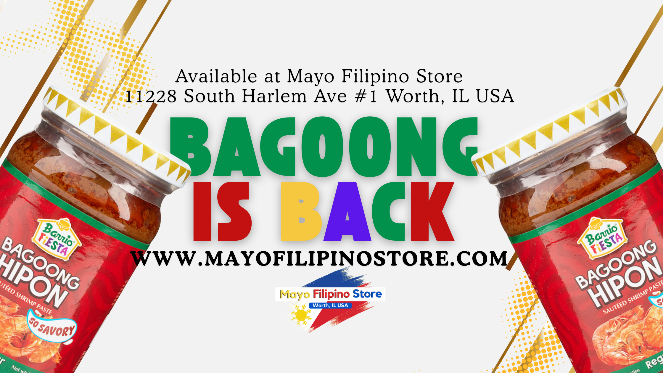 Bagoong Hipon Sauteed Shrimp Paste Sweet Available at Mayo Filipino Store